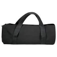 12 Inch Small Tool Bag for Men, Large Capacity Wide Mouth Tool Bag, Black
