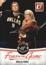 2010-11 Donruss Fans of the Game #5 Willa Ford - NM-MT