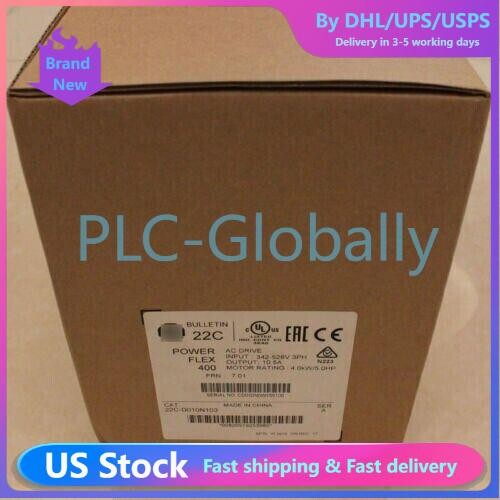 New Factory Sealed AB 22C-D010N103 SER A PowerFlex 400 4 kW 5 HP AC Drive - Picture 1 of 5