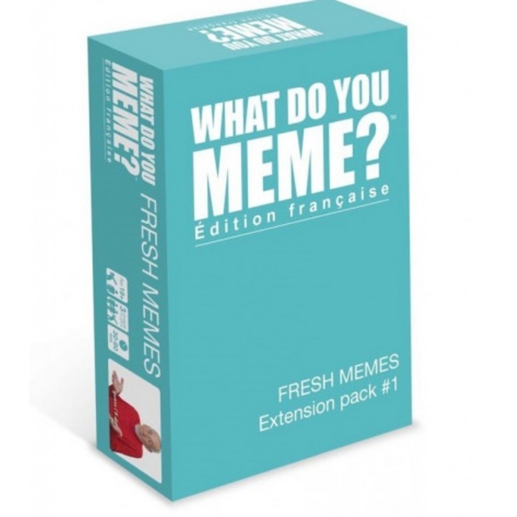 What do you Meme ? Fresh Meme 1 extension de cartes hilarantes pour vos jeux de société