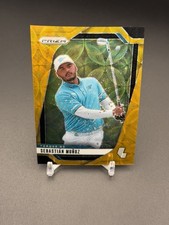 2025 Panini Prizm Liv Golf Sebastian Munoz #28 Gold Scope Prizm /10