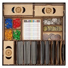 Image of Organizer for 7 Wonders 1st Ed and Cities, Armada, Leaders Expansions, Storag...