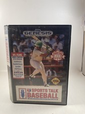 Sega Genesis Sports Talk Baseball