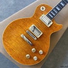 Non-relic " Greeny " Electric Guitar w Solid Maple Cap, 5A Plus Flame maple top