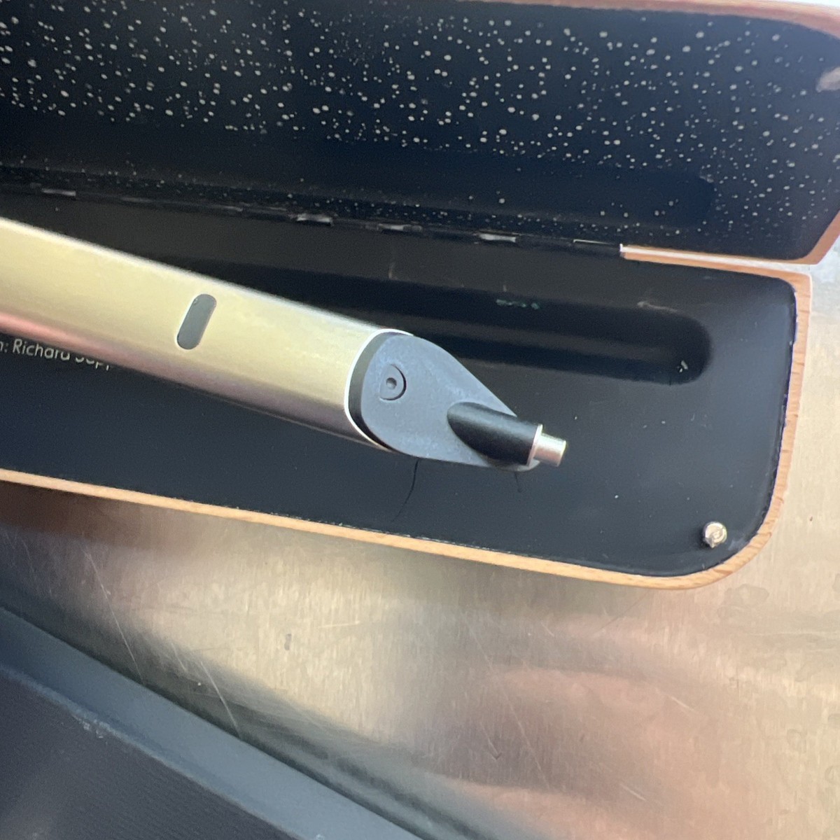 Lamy Dialog 1 Triangular Titanium Coated Ballpoint Pen by Richard