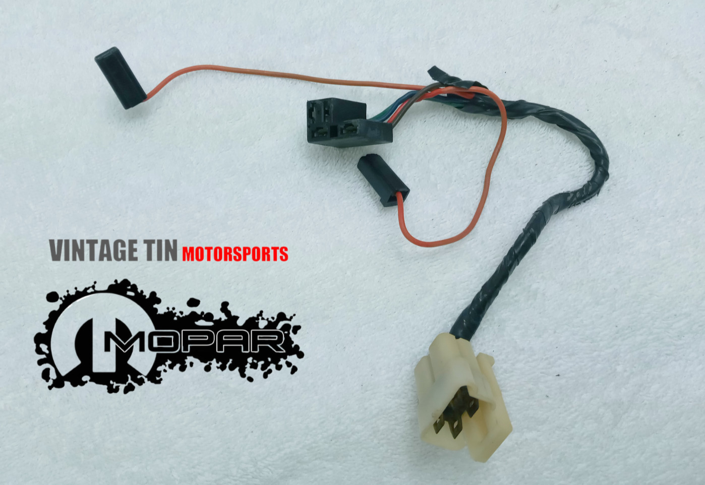1970 - 1972 Mopar E Body 2 Speed Windshield Wiper Wiring Harness Cuda Challenger