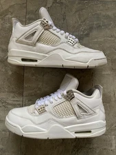 Size 9.5 - Jordan 4 Retro Pure Money Customized 100% Authentic Read Desc.