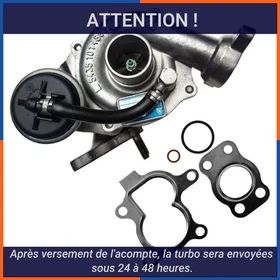 Turbolader für PEUGEOT | 1219456, 1348618, 1488986, 9643675880