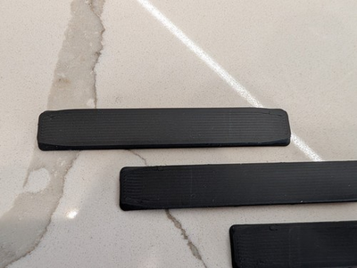 #ad HO Scale Railroad Crossing Track Panel ONLY 4pk Bachmann EZ Track 3.0quot; Asphalt $5.00