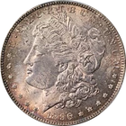 1896-P Morgan Silver Dollar PCGS MS63 - Toning