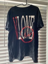 Vlone Fragment Reversible Staple Tee  Size La...