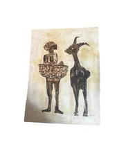 Rodrigo Guillen Cuban Cuba poster Art original artwork abstract tribal