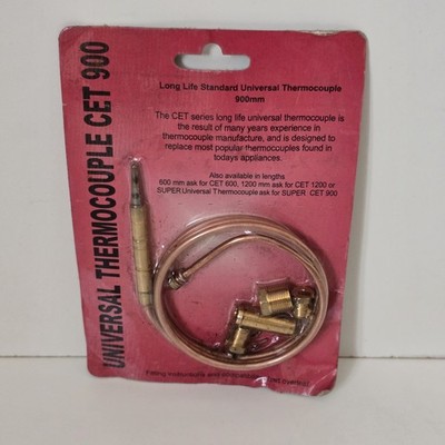 900 mm Universal Thermoelement Cet 900 Long Life vernickelt 