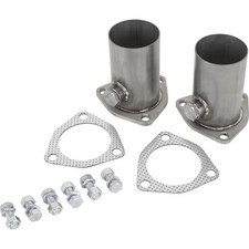 3-bolt Exhaust Flange Collector W O2 Bung 2.5-inch Ss