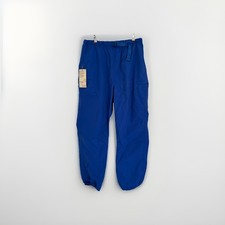 Muji Nylon Water Repellent Trousers Blue
