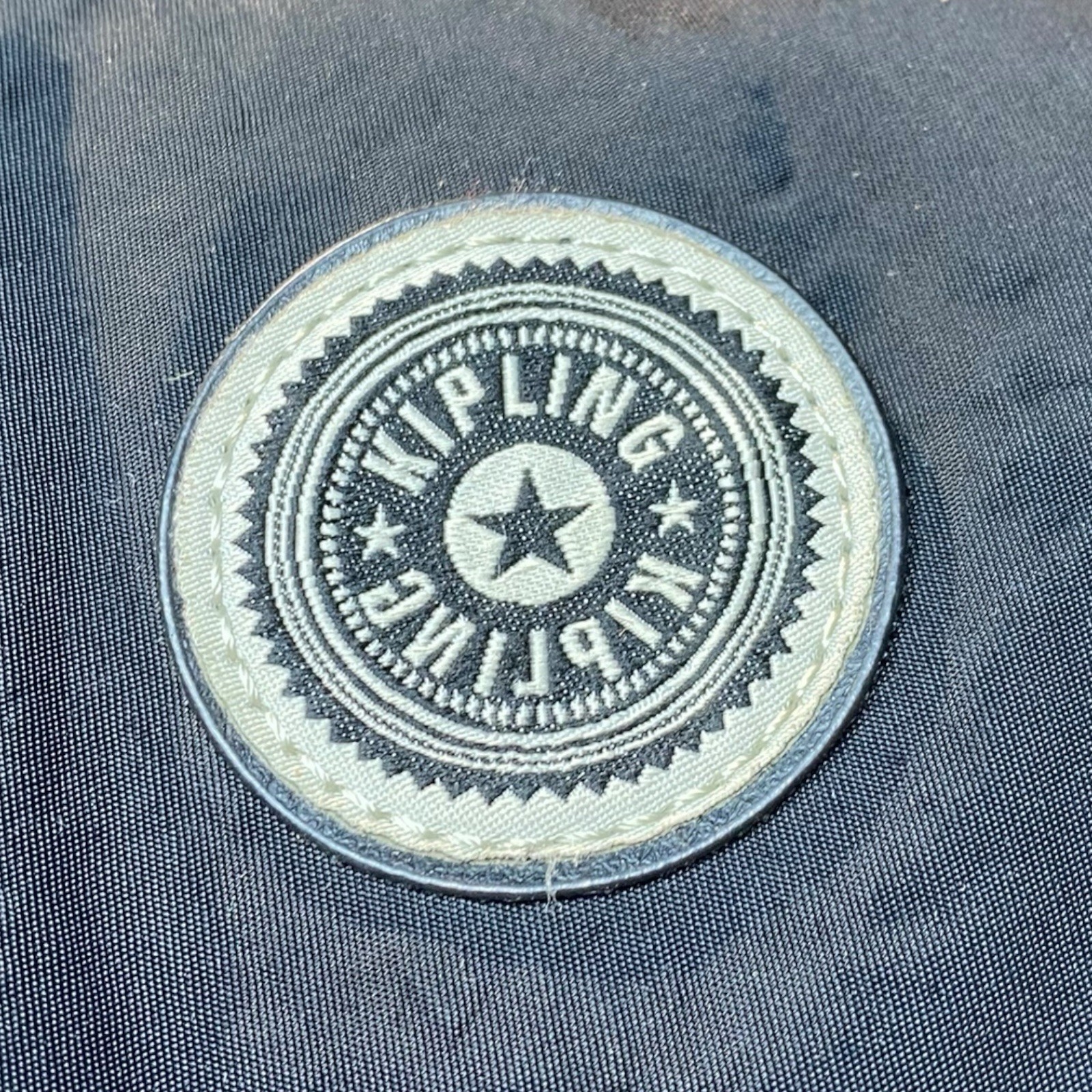 Kipling Drawstring Rucksack Backpack Bag Black  A… - image 2