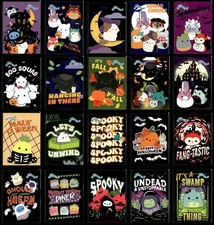 2025 Panini Squishmallows Halloween - Mallow Styles - #1-20 Complete Insert Set