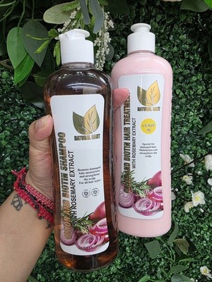 Natural Sant Onion Biotin Shampoo & Leave-In Conditioner Moisturizing