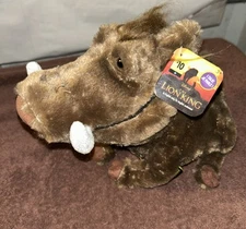 Disney The Lion King Talking Pumba Just Play Plush 2019 - Brand New
