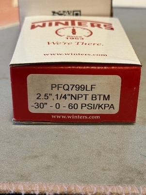 #ad #ad Winters PFQ799LF PFQ LF SERIES LEAD FREE 2.5quot; 30quot; 0 60 PSI KPA 1 4quot; LM $45.00