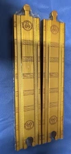 Thomas Wooden Railway 60th Anniversary Gold Track Single Piece- New! Sealed!