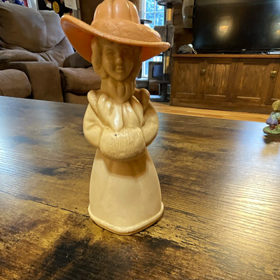 Avon Little Kate Charisma Cologne Collectible Figural Bottle 3fl oz empty no box