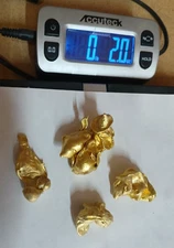 Nordic Gold Nuggets Hand Poured 2.0 oz Jewelry Art Making Treasure Display