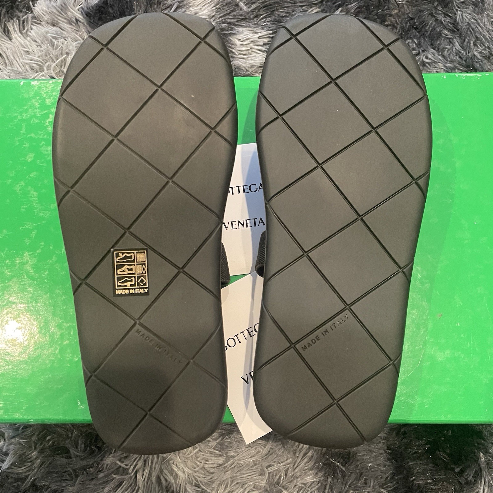 NWT Bottega Veneta Intrecciato Starfish Sandals Slides Size 38 Made In Italy New thumbnail 3