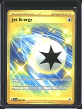 Jet Energy 252/191 Hyper Rare Surging Sparks Pokemon Holo NM/M