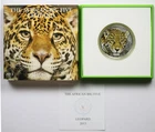 2013 Cameroon The African Big Five Leopard 1 oz 999 Silver Coin OGP 0451/500