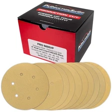 Premium 100 Disc PSA Gold Sanding Discs Variety Pack 60-600 Grits for Wood