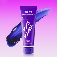 3Pcs Color Corrector Purple Toothpaste Removal Stain Whitening Toothpaste