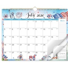 Calendar 2026-2027 - Wall Calendar 2026-2027, 18 Months Wall Calendar