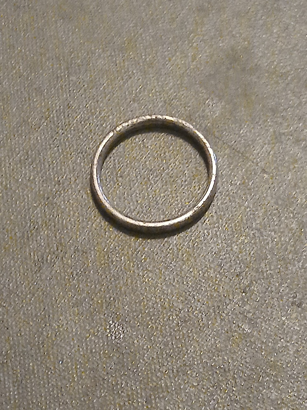 .925 Solid Sterling Silver Ring, Size 12 Ring, Me… - image 1