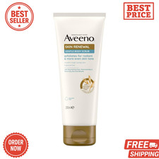 Aveeno Skin Renewal Gentle Body Scrub (1x 200ml), Exfoliator with...