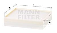 Mann-Filter CU24017 Filter, Innenraumluft FüR KIA Toyota