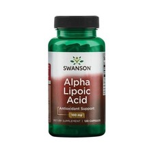 Swanson ALA Alpha-Lipons&auml;ure Alpha Lipoic Acid Antioxidans 100 mg 120 Kapseln