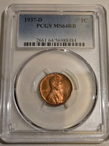 1937-D Lincoln Wheat Cent — photo from another recent sale