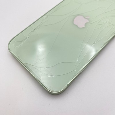 Apple iPhone 12 mini - 64GB - Green (Unlocked) - CRACKED BACK