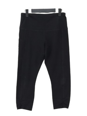 LYSSE Damen Leggings M schwarz Baumwolle mit Elasthan Capri