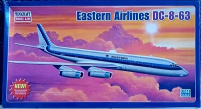 Minicraft 1/144 Douglas DC-8-63 Eastern Airlines Minicraft 14543