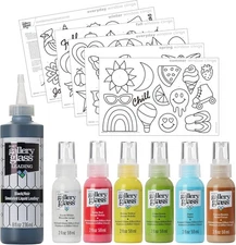 Gallery Glass Window Cling Art Kit, 10 Piece 0.2 Fl Oz (Pack of 10), Assorted 