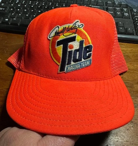 Hendrick Team Issued Tide Racing Hat Cap NASCAR Darrell Waltrip Eagle Ridge USA