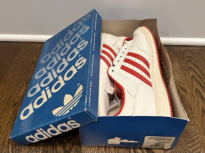 Vintage Adidas Pro Conference Lo 1980s Deadstock In Box Made In