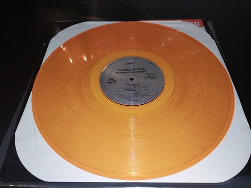 💥📦🟠Trainspotting Soundtrack Sampler Various Artists Orange Vinyl 🟠📦💥 - Foto 7 di 12