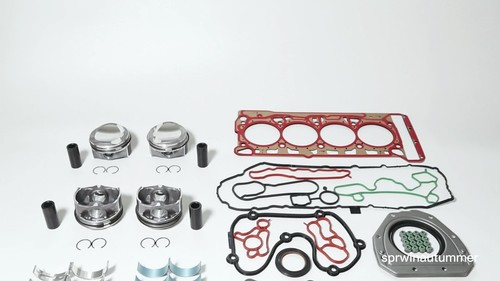 Engine Overhaul Rebuild Kit Fit For Audi A3 A5 TT CC PASSAT GOLF SHARAN 1.8T - Video 1 of 1