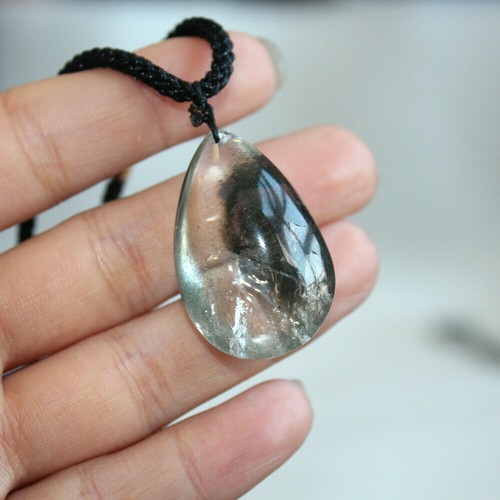 Collar de curación Reiki colgante hexagonal péndulo piedra cuarzo cristal natural - Imagen 124 de 271