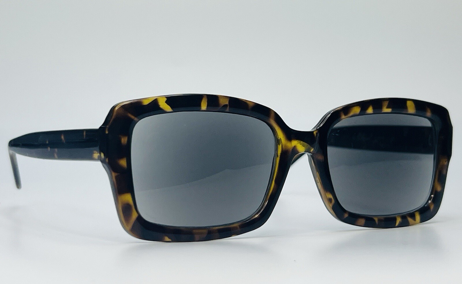 A.J. Morgan Square Tortoiseshell Reader Sunglasse… - image 1