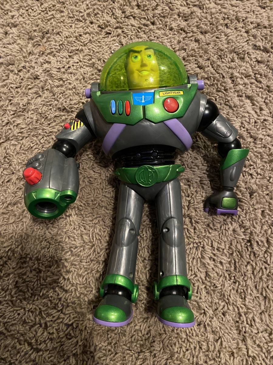 その他 Toy Story 2 Action Figure Rescue Buzz Hasbro Search And Rescue Buzz Lightyear Toy Story 2001 Blue