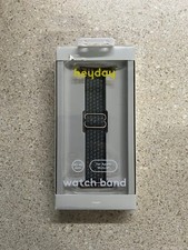 Heyday Watch Band for Apple Watch Night Grey with Gold Dots 42-45mm New